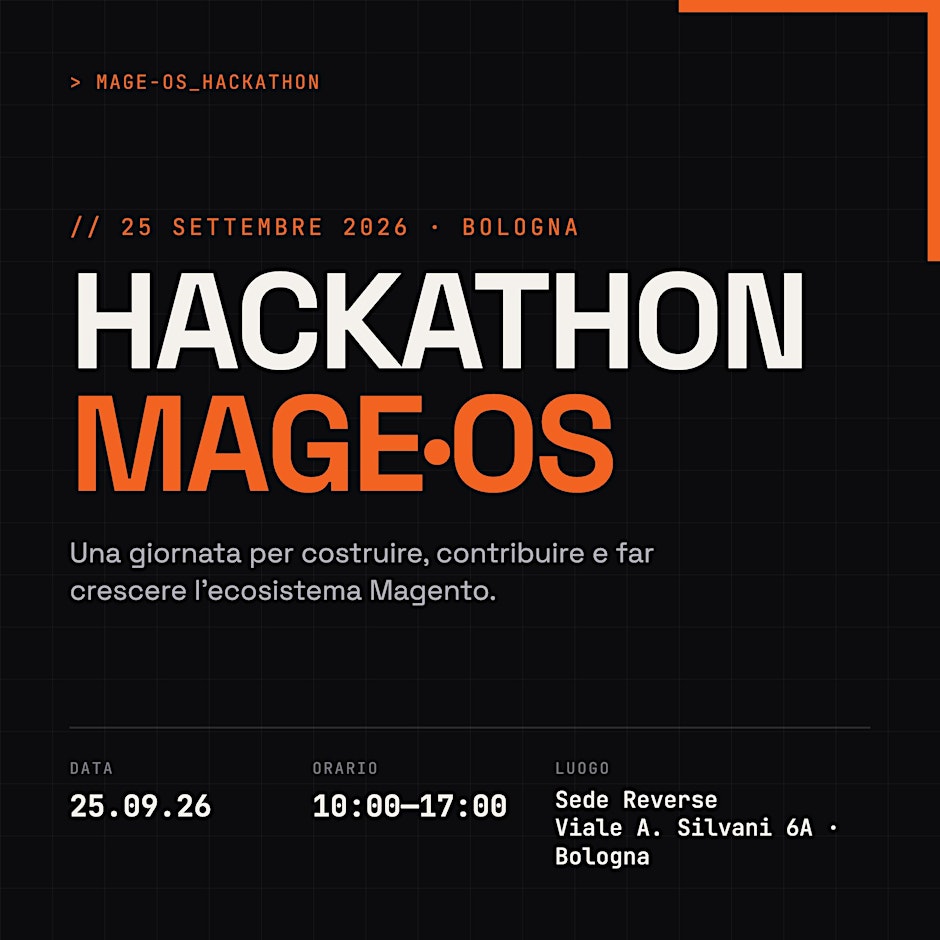 Mage-OS Hackathon Bologna